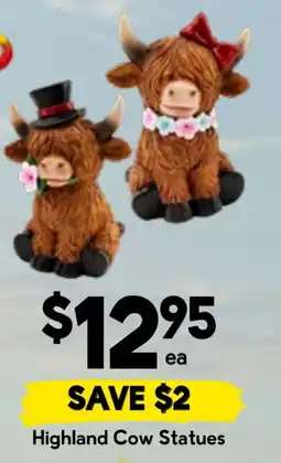 Drakes Highland Cow Statues offer