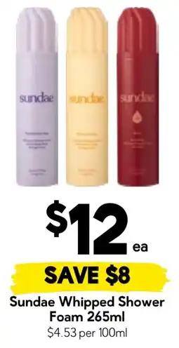 Drakes Sundae Whipped Shower Foam offer