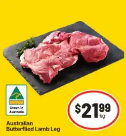 IGA Australian Butterflied Lamb Leg offer