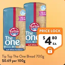 Foodworks Tip Top The One Bread offer