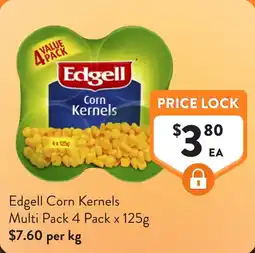 Foodworks Edgell Corn Kernels offer