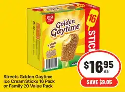 IGA Streets Golden Gaytime Ice Cream Sticks offer