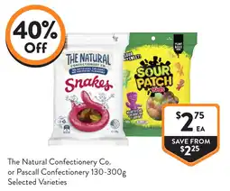 Foodworks The Natural Confectionery Co. Snakes or Sour Patch Kids offer