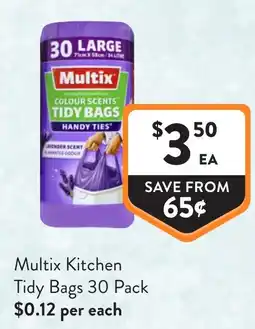 Foodworks Multix Kitchen Tidy Bags offer