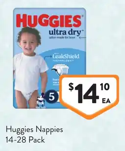 Foodworks Huggies Nappies offer