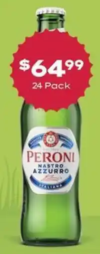 Thirsty Camel Peroni Nastro Azzurro offer