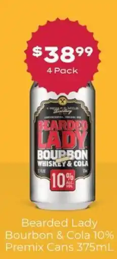 Thirsty Camel Bearded Lady Bourbon & Cola offer