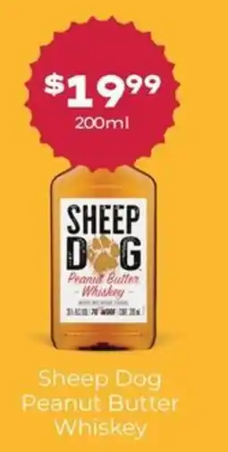 Thirsty Camel Sheep Dog Peanut Butter Whiskey offer