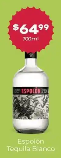 Thirsty Camel Espolón Tequila Blanco offer