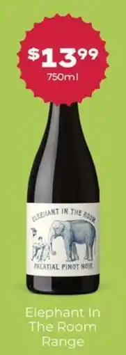 Thirsty Camel Elephant In The Room Palatial Pinot Noir offer