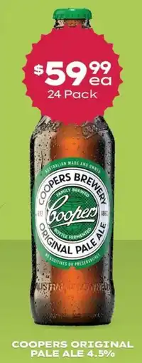 Thirsty Camel Coopers Original Pale Ale offer