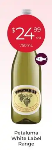 Porters Petaluma White Label Range offer