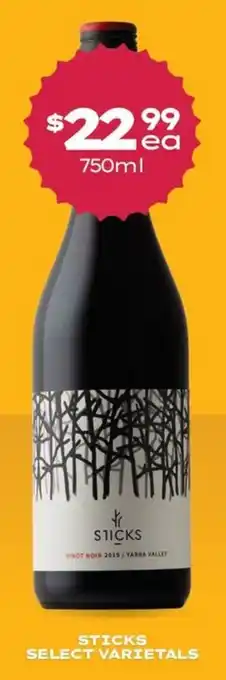 Sticks Pinot Noir