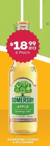 Thirsty Camel Somersby Apple Sparkling Cider offer