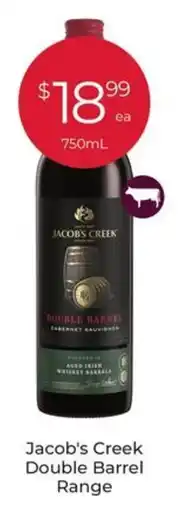 Porters Jacob's Creek Double Barrel Range offer