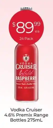 Porters Vodka Cruiser Wild Raspberry offer