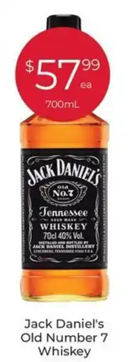Porters Jack Daniel's Old Number 7 Whiskey offer