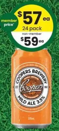The Bottle O Coopers Mild Ale offer
