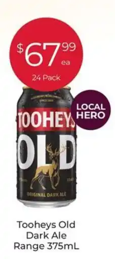 Porters Tooheys Old Dark Ale offer