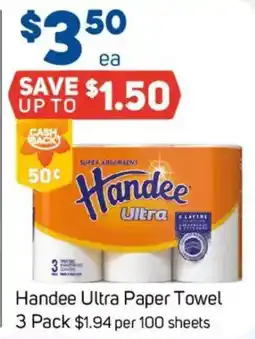 Foodland Handee Ultra Paper Towel offer