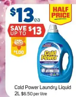 Foodland Cold Power Laundry Liquid offer