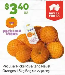 Foodland Peculiar Picks Riverland Navel Oranges offer