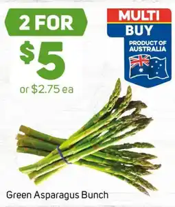 Foodland Green Asparagus Bunch offer