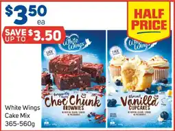 Foodland White Wings Cake Mix offer