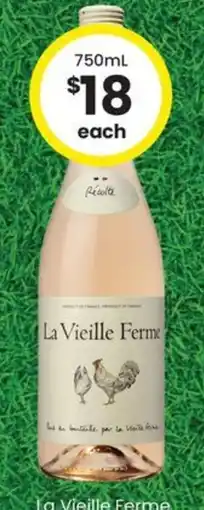 The Bottle O La Vieille Ferme offer