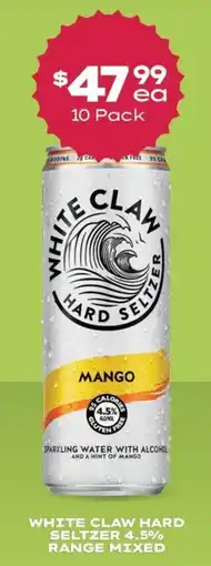 Thirsty Camel White Claw Hard Seltzer Mango offer