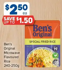 Foodland Ben's Original Microwave Flavoured Rice offer