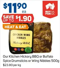 Foodland Chicken Wing Nibbles Hickory BBQ offer
