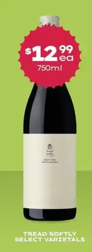Thirsty Camel Tread Softly Pinot Noir offer