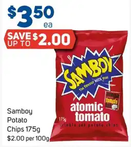 Foodland Samboy Potato Chips offer