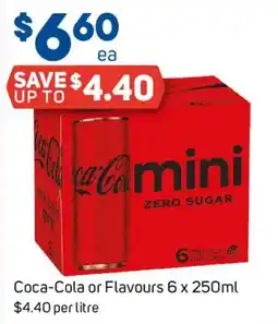 Foodland Coca-Cola mini Zero Sugar offer