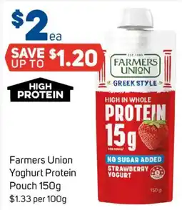 Foodland Farmers Union Yoghurt Protein Pouch offer