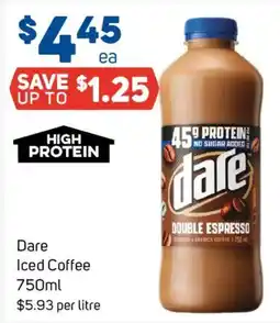 Foodland Dare Iced Coffee offer