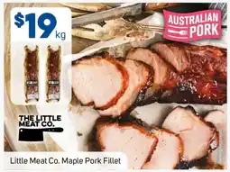 Foodland Little Meat Co. Maple Pork Fillet offer