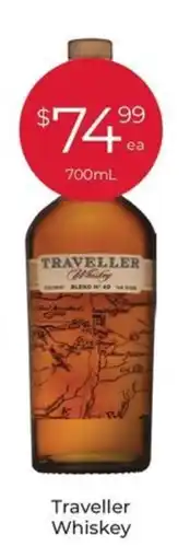 Porters Traveller Whiskey offer