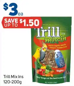 Foodland Trill Mix-in offer