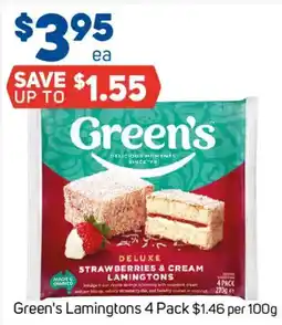 Foodland Green's Lamingtons offer