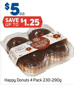 Foodland Happy Donuts 4 Pack offer