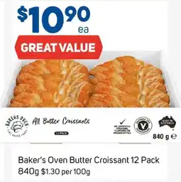 Foodland Baker's Oven Butter Croissant offer
