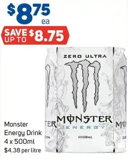Foodland Monster Energy Drink offer