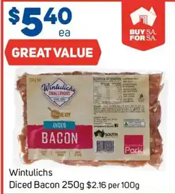 Foodland Wintulichs Diced Bacon offer
