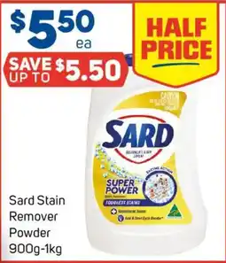 Foodland Sard Stain Remover Powder offer