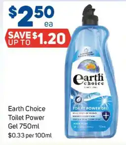 Foodland Earth Choice Toilet Power Gel offer
