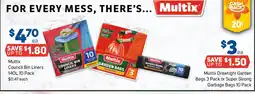 Foodland Multix Council Bin Liners offer