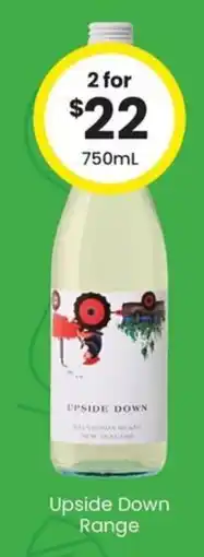 The Bottle O Upside Down Sauvignon Blanc offer