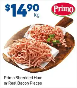 Foodland Primo Shredded Ham or Real Bacon Pieces offer